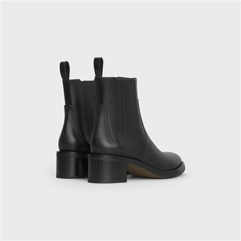 celine chelsea ankle boots|calfskin chelsea boots.